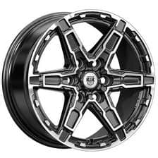 Колесный диск К&К Дистрикт 8х18/6х139.7 D100.1 ET36 Алмаз черный